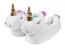 Kapcie unicorn jednorożec pluszowe biały