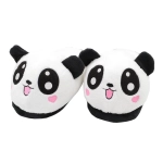 Kapcie pluszowe panda – ciepłe papcie, rozmiar uniwersalny 36–41