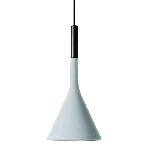 Nowoczesna lampa wisząca sufitowa szara loft