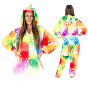 Kigu Onesie piżama pegaz kolorowy gwiazdki