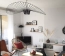 Lampa sufitowa kapelusz nowoczesna czarna 80cm – zdjęcie 2