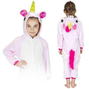 Onesie piżama dla dzieci pegaz jednorożec różowy