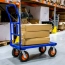 Wózek magazynowy platformowy towarowy 90x50 300KG – zdjęcie 8