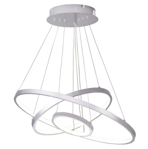 Lampa sufitowa LED 3 ringi biała