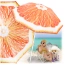 Parasol plażowy pomarańcza