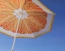 Parasol plażowy pomarańcza – zdjęcie 2