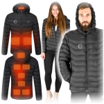 Kurtka podgrzewana na USB czarna