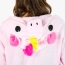 Różowy jednorożec Kigurumi Onesie dres piżama kombinezon – zdjęcie 11