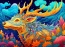 Puzzle drewniane renifer A3 262 elementy – zdjęcie 2