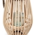 Duży lampion bambusowy boho – zdjęcie 3