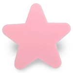 Uchwyt meblowy gwiazdka różowa gałka Starlet