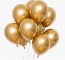 Duże balony złote metaliczne 100SZT – zdjęcie 7