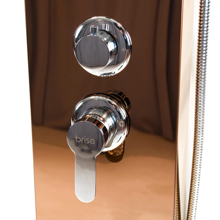 Bateria panel prysznicowy ROSE GOLD – zdjęcie 6