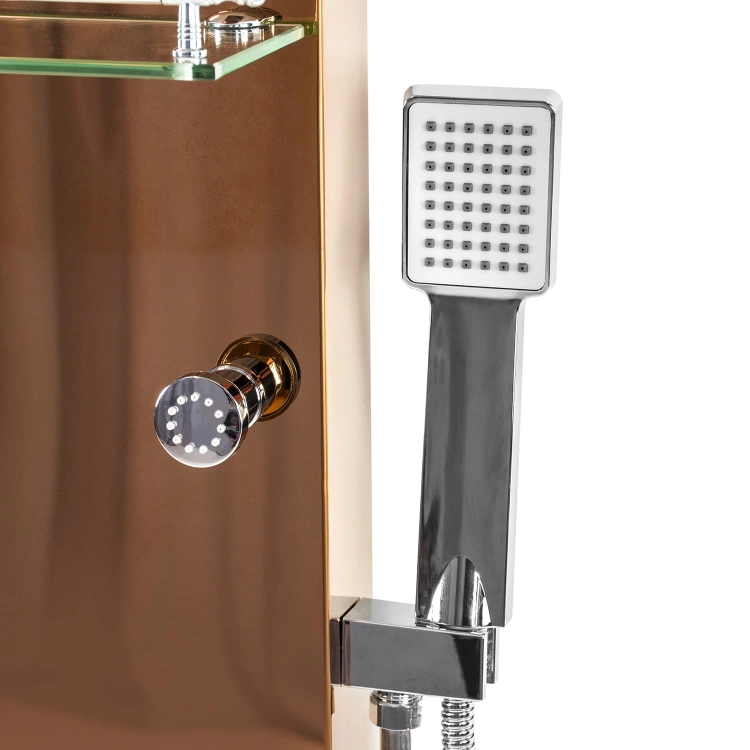 Bateria panel prysznicowy ROSE GOLD – zdjęcie 9