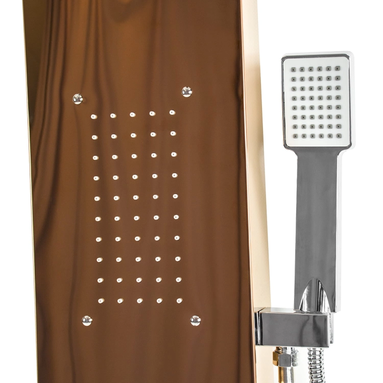 Bateria panel prysznicowy ROSE GOLD – zdjęcie 6