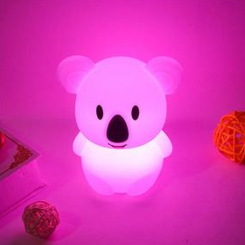 Lampka silikonowa dotykowa bezprzewodowa - koala – zdjęcie 2