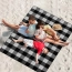 Koc piknikowy plażowy z izolacją wodoodporny mata 195x200 – zdjęcie 7