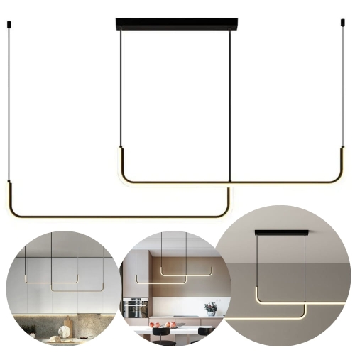 Lampa sufitowa żyrandol LED wiszący