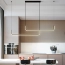 Lampa sufitowa żyrandol LED wiszący – zdjęcie 4