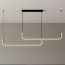 Lampa sufitowa żyrandol LED wiszący – zdjęcie 7