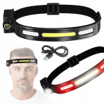 Latarka czołowa akumulatorowa - czołówka na głowę