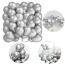 Srebrne balony metaliczne