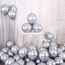Srebrne balony metaliczne – zdjęcie 7