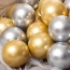 Balony metaliczne - złote srebrne – zdjęcie 3