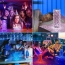 Lampka LED kryształowa róża dotykowa + pilot – zdjęcie 2