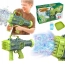 Duża bazooka do baniek zielona dinozaur – zdjęcie 7