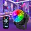 Projektor LED imprezowa kula dyskotekowa RGB reflektor disco laser + pilot – zdjęcie 7