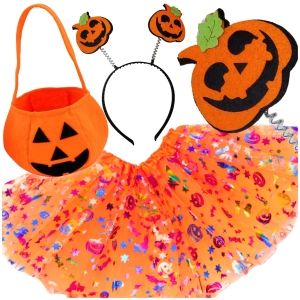 Przebranie halloween dla dziewczynki dynia