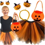 Przebranie halloween dla dziewczynki 3w1