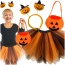 Przebranie halloween dla dziewczynki 3w1