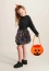Przebranie halloween dla dziewczynki wiedźma czarownica 5w1 – zdjęcie 2