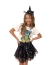 Przebranie halloween dla dziewczynki wiedźma czarownica 5w1 – zdjęcie 14