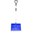 Łopata do śniegu szufla do odśnieżania aluminiowy trzonek - niebieska – zdjęcie 2