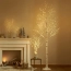 Brzoza LED drzewko Flash świąteczne dekoracja Boże Narodzenie 120 cm 96 LED – zdjęcie 4