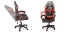 Fotel gamingowy HERO czarno-czerwony – zdjęcie 10