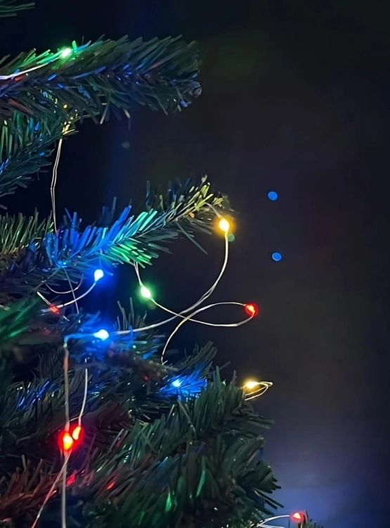 Anielskie włosie 200LED światełka multikolor – zdjęcie 3