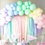 Balony pastelowe kolorowe na urodziny impreza 25 cm mocne wytrzymałe 50 szt – zdjęcie 7