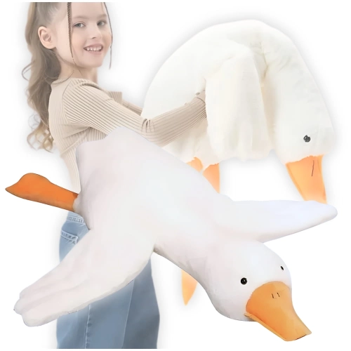 Duża Gęś Pipa Maskotka Pluszowa Gąska XL 90 cm
