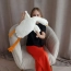 Duża Gęś Pipa Maskotka Pluszowa Gąska XL 90 cm – zdjęcie 11