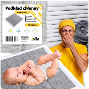 Podkład chłonny higieniczny COAL 60x60 40szt
