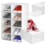 Pojemnik na buty regał szafka zabawki kosmetyki mocne modułowe 33x23x14 cm – zdjęcie 8