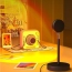 Lampa led zachód słońca sunset usb z pilotem 16 kolorów projektor 4 tryby – zdjęcie 9