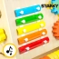 Edukacyjny drewniany pchacz dla dzieci – zdjęcie 6