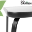 Meble ogrodowe czarne zestaw stół + sofa + 2 krzesła | GoGarden – zdjęcie 3