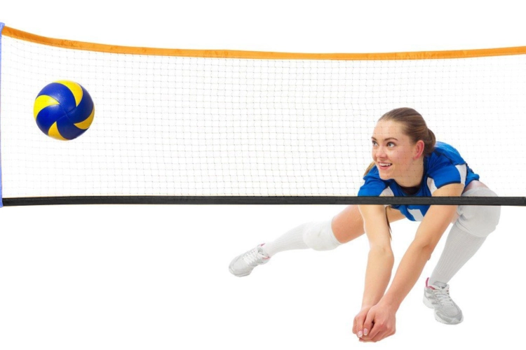 Siatka do gry 3w1 do siatkówki, badmintona, tenisa – zdjęcie 11