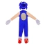 Sonic strój kostium przebranie bal przedszkole kigurumi jeż jeżyk S 116/122 – zdjęcie 9